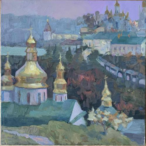 Каптина Золоті бані  Автор невідомий, 199?  Полотно олія