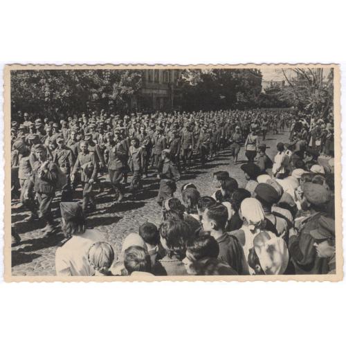 Киев Военнопленные немцы 1944 Київ Військовополонені німці Kyiv Khreshchatyk German prisoners of war