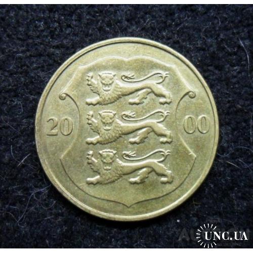 Естонія 1 крона 2000 р.