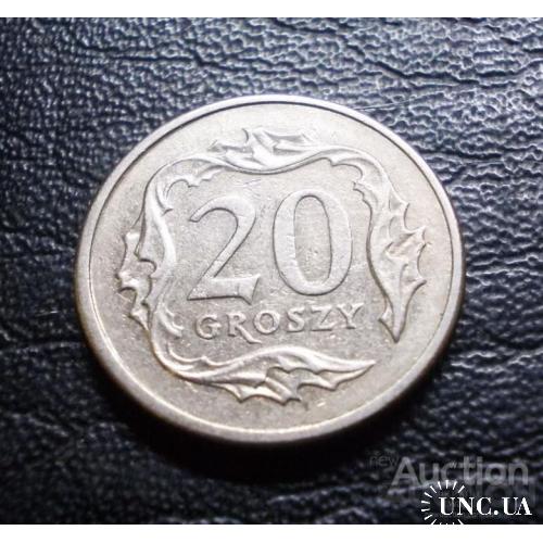 Польща 20 грошів 1992 р.