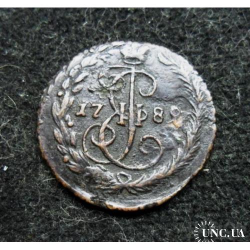 Росія царська денга 1789 р. ЕМ Катерини ІІ