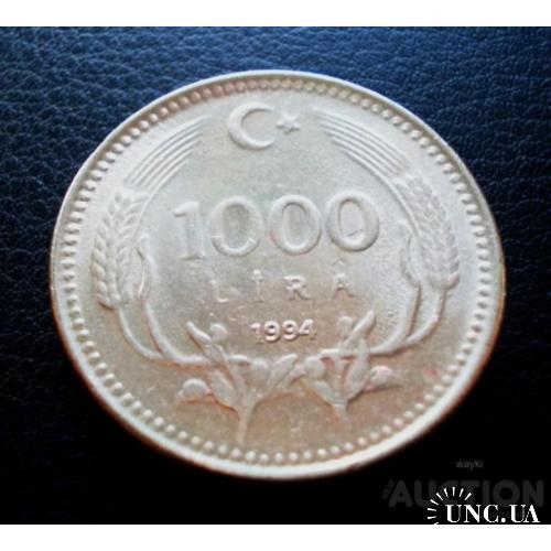 Туреччина 1000 лір 1994 р.