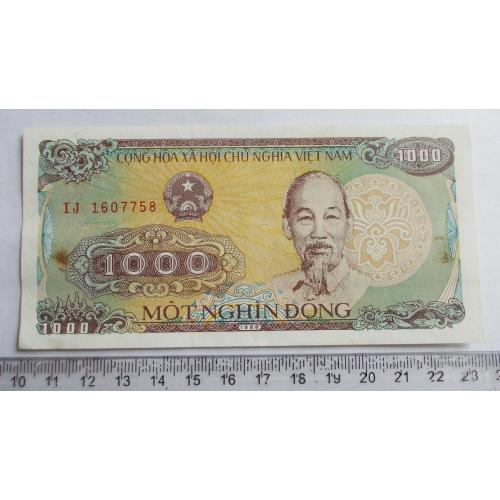 В'єтнам 1000 донгів 1988 р.