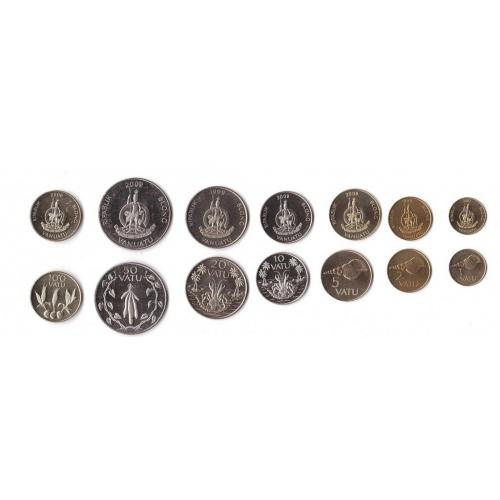 Набір монет Вануату UNC 