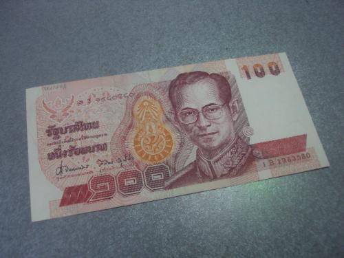 банкнота 100 бат таиланд №295