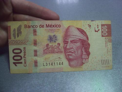 банкнота 100 песо 2013 мексика №292