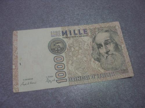 банкнота 1000 лир 1982 италия №350