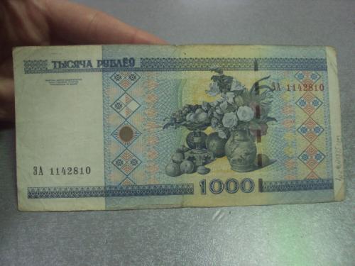 банкнота 1000 рублей 2000 беларусь №347