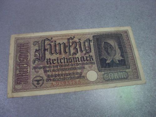 банкнота 50 марок 1939 германия №174