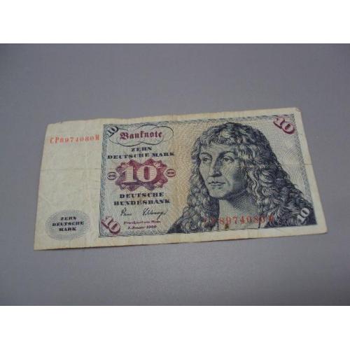 банкнота германия фрг 10 марок 1980 №661