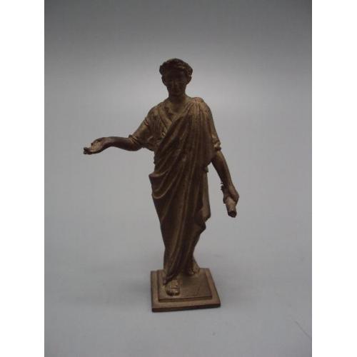 Фигура миниатюра статуэтка бронза Дюк де Ришелье Одесса высота 6,5 см №13393