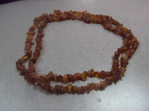 бусы ожерелье янтарь шлифованный длина 127,5 см вес 69,94 г №3706