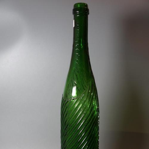 бутылка большая зеленая Д.Б.З. высота 36 см (№ 1401)
