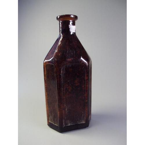 бутылка бутылочка resisto 150 коричневая стекло высота 14 см (№ 880)