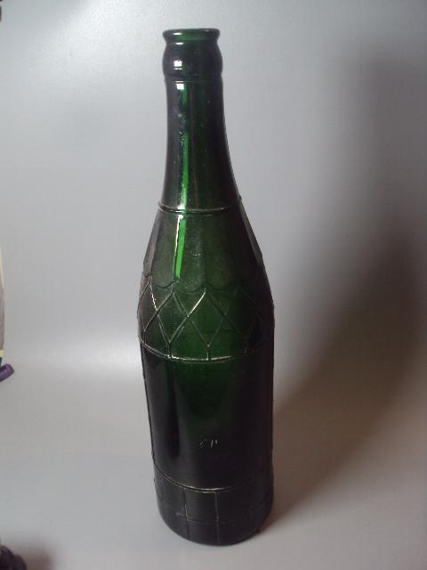 бутылка пивная зеленая высота 28 см №10133