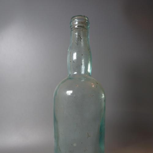 бутылка старая высота 25 см 0,5 л скол №10135