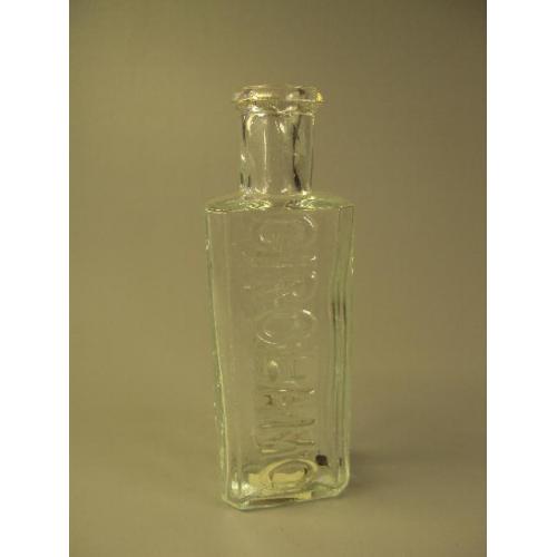 Бутылка бутылочка стекло girolamo pagliano высота 10,5 см (№224)