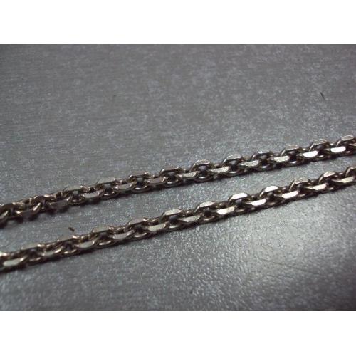Цепочка плетение якорь цепь серебро 925 проба вес 20,05 г длина 46,5 см №13369