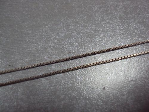 цепочка якорное венецианское плетение серебро 925 проба JAa вес 2,46 г длина 46 см №1343