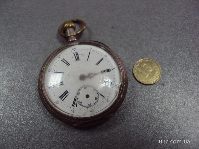 часы карманные 1895 coldene medaille ancre remontoir серебро №59 (№1425)
