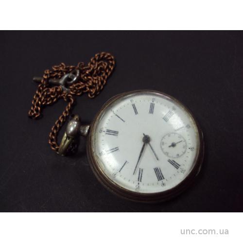 часы карманные cylindre (№134) серебро