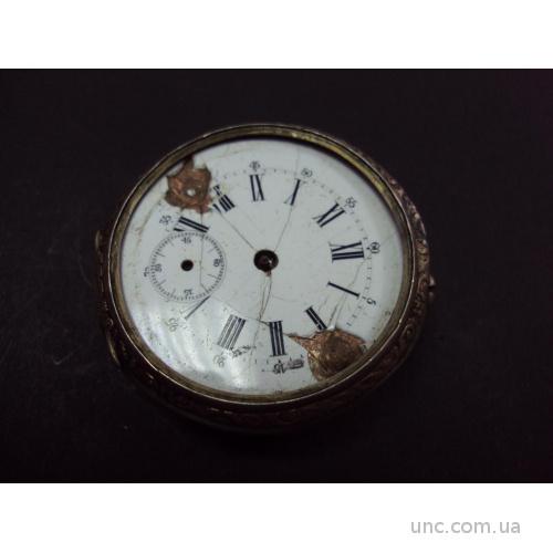 часы карманные cylindre серебро №2124