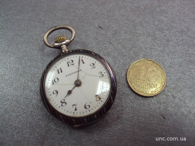 часы карманные preferita remontoir cylindre серебро №80 (№2181)