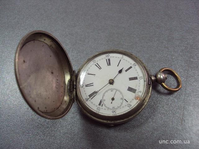 часы карманные robert roskell liverpool серебро 84" №48 (№21)