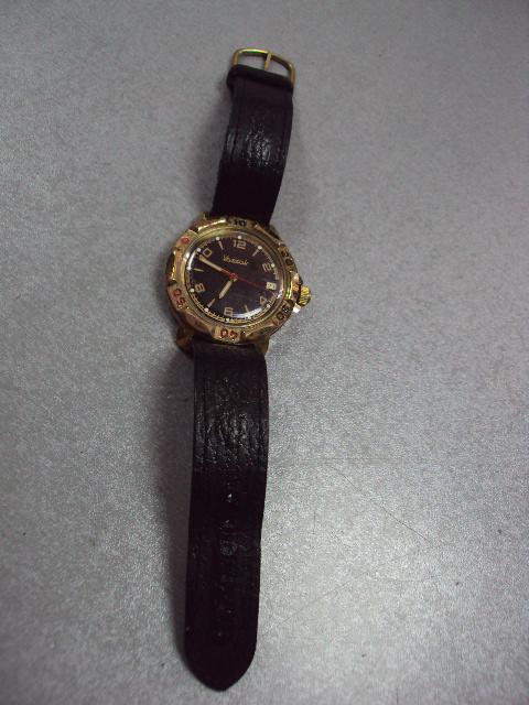 часы наручные Восток водонепроницаемые с браслетом ремешком №229