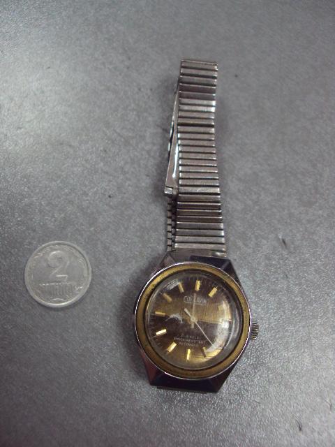 часы наручные корнавин cornavin автоматик 21 камня позолоченое кольцо №432