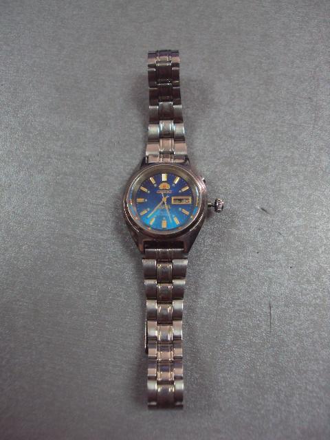 часы наручные с браслетом Orient AAA crystal 21 камней женские ориент автоподзавод не на ходу №3057