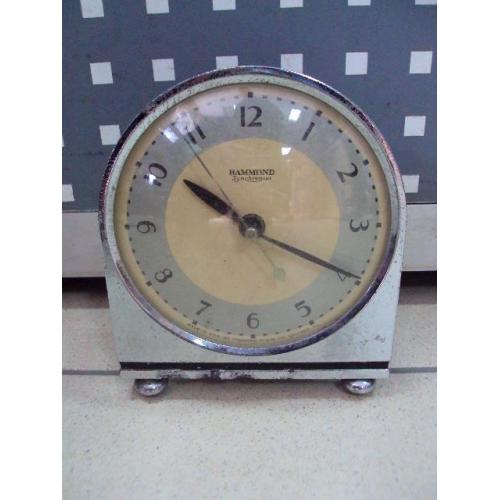 Часы настольные HAMMOND synchronous USA США высота 14 см №11400