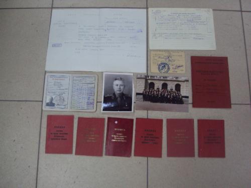 документы герой советского союза гсс партийный билет, книжка талонов, карточка лот 13 шт №5625