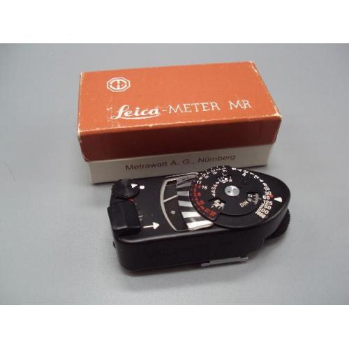 Експонометр Leica Meter MR Metrawatt A.G. Nurnberg Germany Лейка Німеччина в рідній коробці №18546с