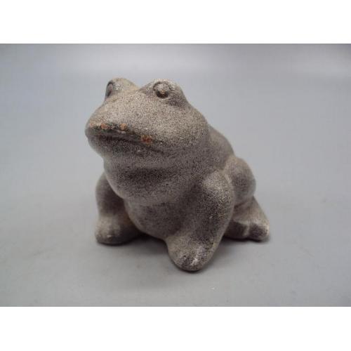 Фигура керамика статуэтка миниатюра жаба лягушка жабка высота 5,7 см №10574