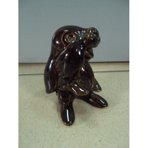 Фигура керамика статуэтка заяц зайка зайчик высота 8,5 см №188