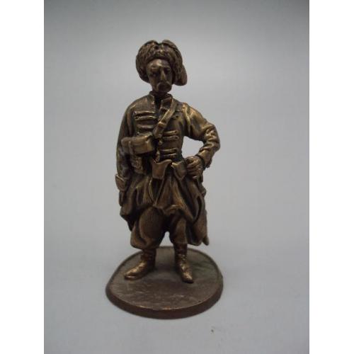 Фигура миниатюра статуэтка бронза козак гетьман казак гетман высота 6 см №13395