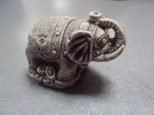 Фигура пластик миниатюра слон слоник слоненок №10179а