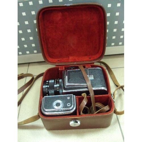 Фотоаппарат Салют-С объектив Вега-12В камера с чехлом б/у №11436