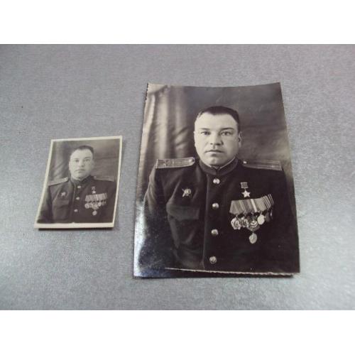 фотография герой советского союза гсс 1955 лот 2 шт №12185