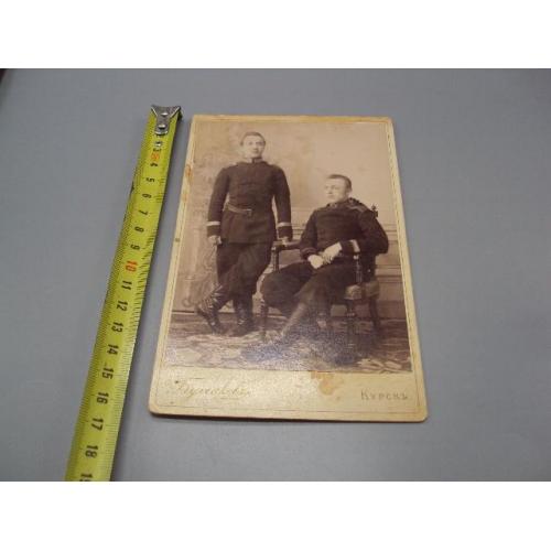 Фотография портрет Булгаковъ Курскъ униформа военные форма риа Булгаков курск №18665ч