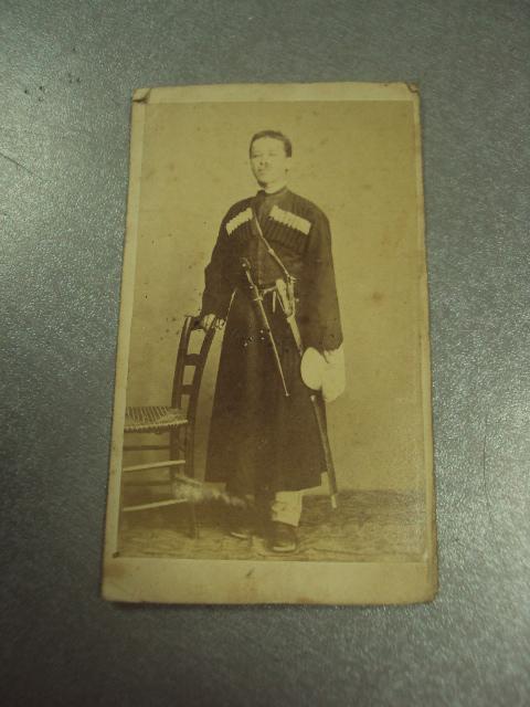 фотография портрет мужской в форме 1874 евпатория 10.5х6.5 №6551