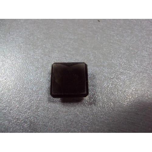 Камень Раухтопаз дымчатый кварц квадрат для ювелирных изделий вес 1,99 г размер 7х19х19 мм №13278