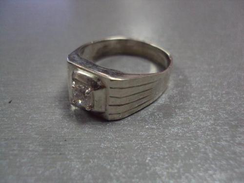 Кольцо мужское перстень печатка серебро 925 проба украина вес 6,91 г размер 21 №10100