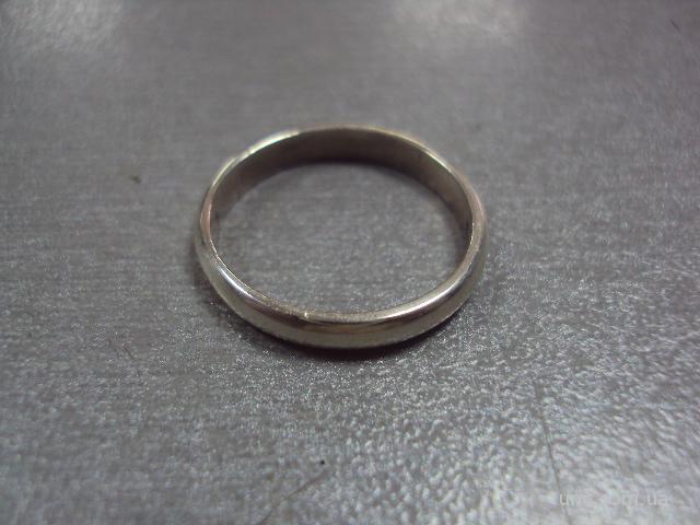 кольцо обручальное серебро 925 проба голова 2,37 г 17р №15084