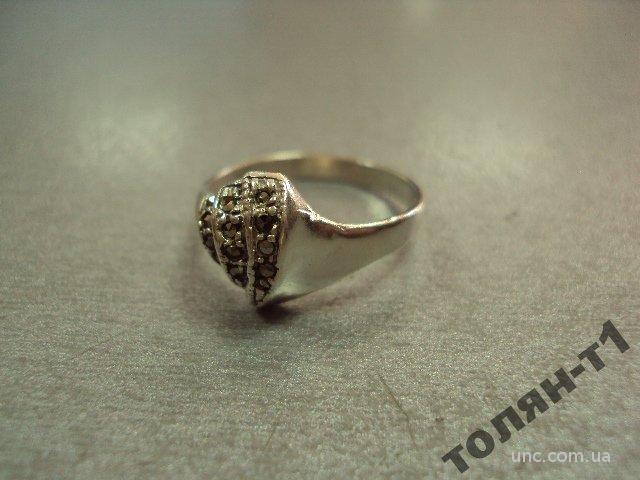 Женское кольцо серебро 925 проба Эмираты ОАЭ вес 3,32 г 19 размер №15036