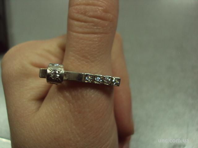 кольцо женское серебро вес 3,94 г 925 проба украина 18 размер №15042