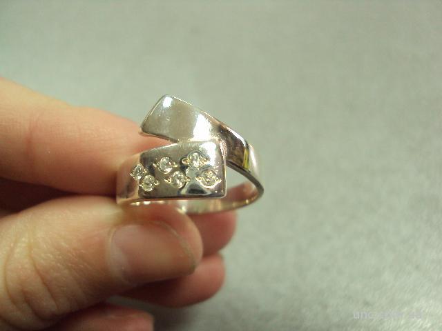 кольцо женское серебро вес 4,83 г 925 проба украина 17 размер №15049