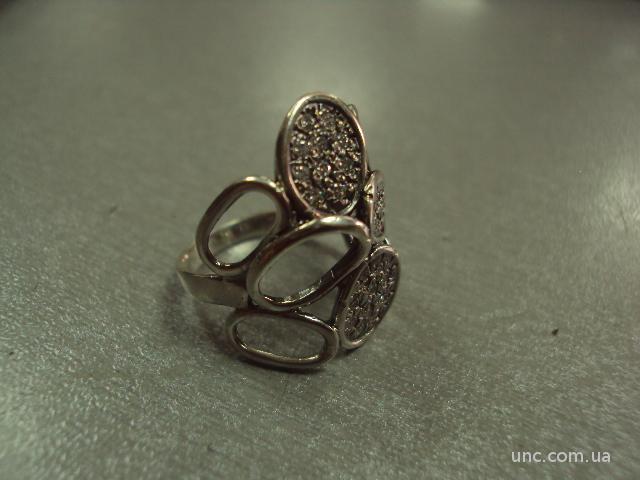 кольцо женское серебро 875 проба украина 6,4 г 18,5 размер №15005