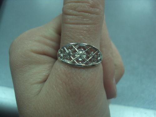 кольцо женское серебро 925" украина 1,86 г 17 размер №15076